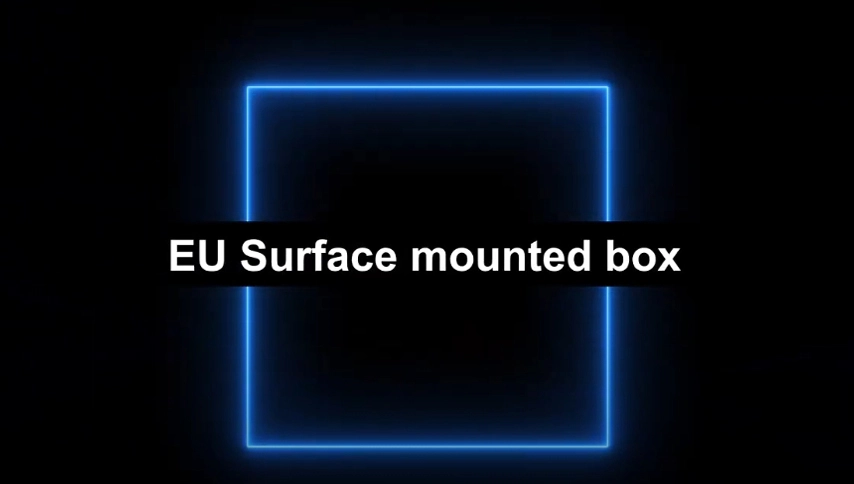 EU Surface mounted box